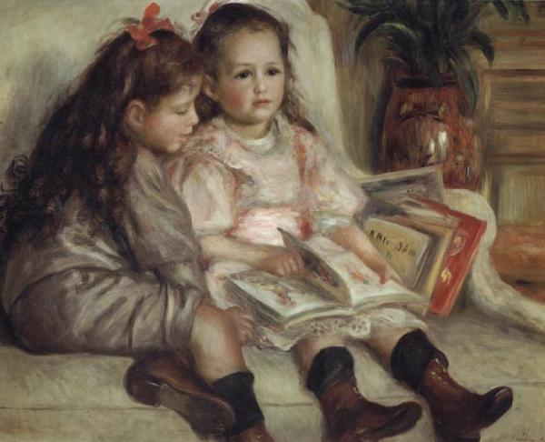 Pierre Renoir Portrait of Children(The  Children of Martial Caillebotte) Sweden oil painting art